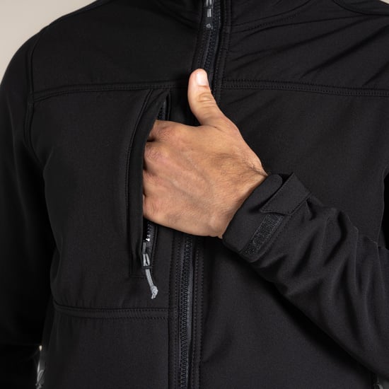 Craghoppers - "Whitby" Softshelljacke für Herren (Schwarz) - Image 5