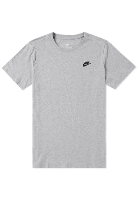 Nike Sportswear T Shirt Club in Grau - Image 4