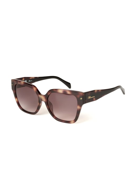 Blumarine Sonnenbrille Havana Braun/Glänzend Beige - Image 1