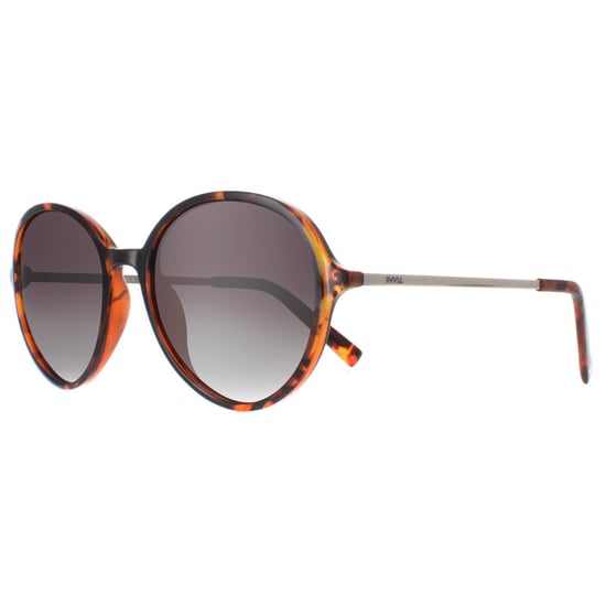 INVU Round Womens Demi Tortoise Braun Gold Grau Polarisiert B2135 - Image 2