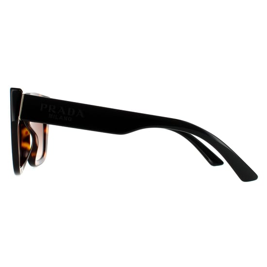 Prada Rectangle Womens Havanna Braun Gradient Sonnenbrille - Image 3
