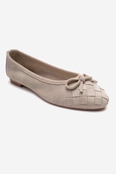 Nopos Leder Cap-Toe Ballerina - Image 3