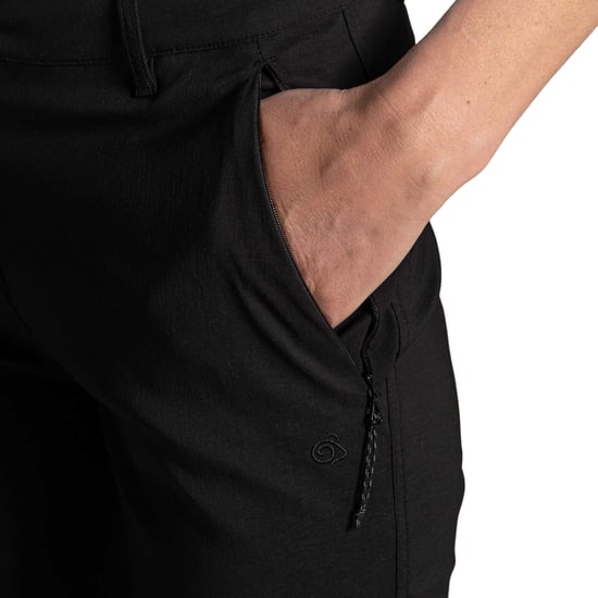 Craghoppers - "Kiwi Pro III" Caprihose für Damen (Schwarz) - Image 5