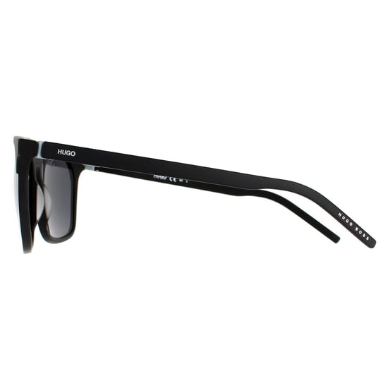 Hugo by Hugo Boss Rectangle Mens Matte Schwarz Grau Blau HG 1086/S - Image 3