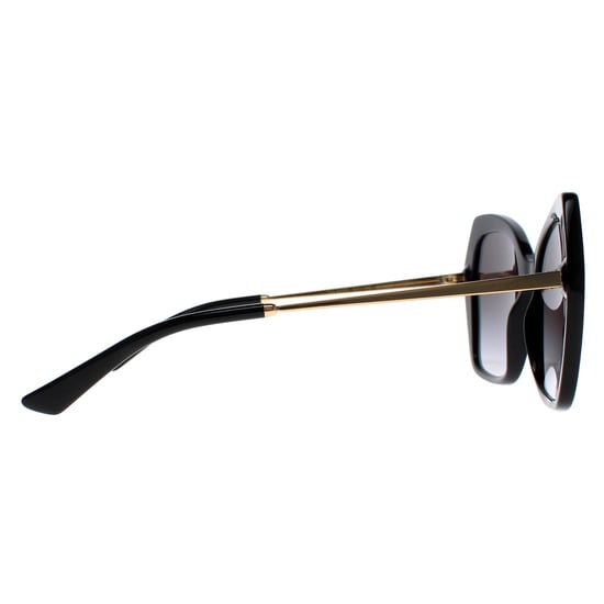 Dolce & Gabbana Schmetterling Damen Schwarz Grau Farbverlauf DG4399 - Image 4