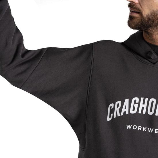 Craghoppers - "Workwear Oulston" Kapuzenpullover für Herren (Anthrazitgrau) - Image 4