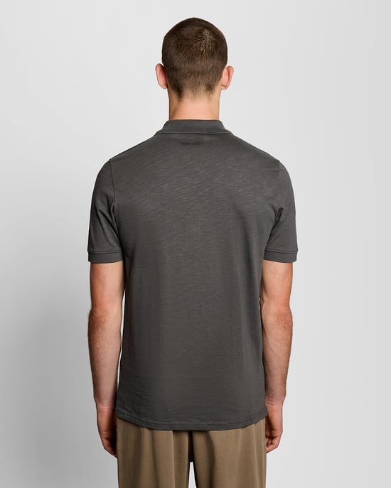Feines Baumwoll-Slub-Poloshirt - Image 4