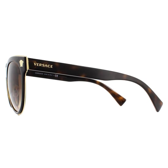 Versace Sonnenbrille VE2198 125213 Dunkle Havanna Braun Gradient - Image 3