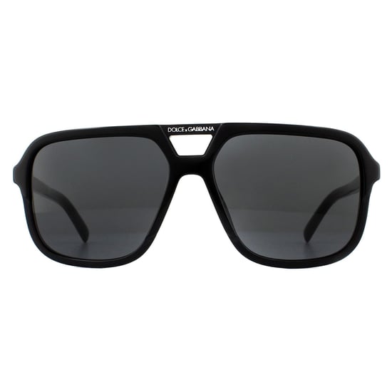 Lunettes De Soleil Dolce & Gabbana DG4354 501/87 Dégradé Gris Noir - Image 1