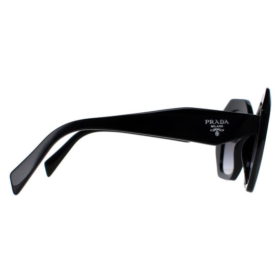 Prada Rund Damen Schwarz Grau Gradient PR16WS - Image 4