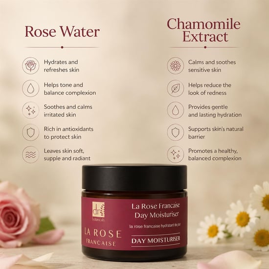 Dr. Botanicals La Rose Française Anti-Ageing Tagescreme 50 ml - Image 3