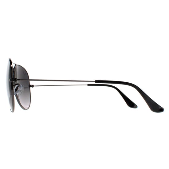 Ray-Ban Lunettes De Soleil Aviator 3025 Gunmetal Bleu Polarisé Bleu Gris 004/78 58mm - Image 3