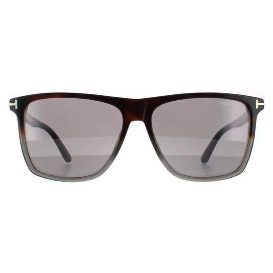 Tom Ford Rectangle Herren farbig Havanna Grau Spiegel - Image 1