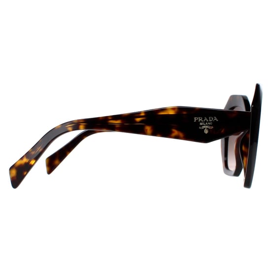 Prada Rund Damen Schildpatt Braun Farbverlauf PR16WS - Image 4