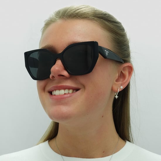 Prada Square Womens Schwarz Dunkelgrau PR19ZS - Image 5