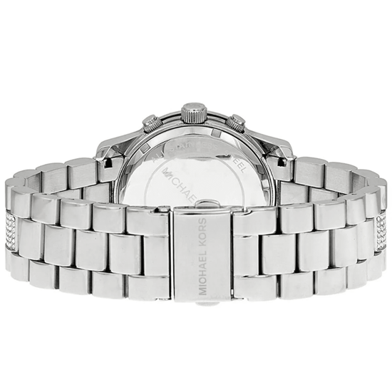 Michael Kors MK5825 Runway Chronograph Damen Silber Uhr - Image 6
