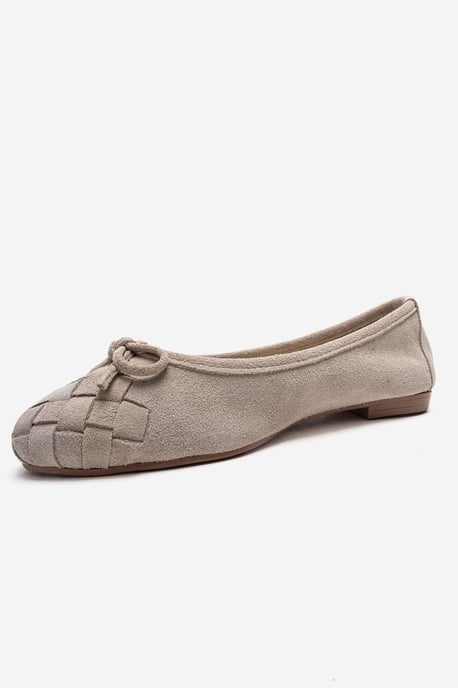 Nopos Leder Cap-Toe Ballerina - Image 6