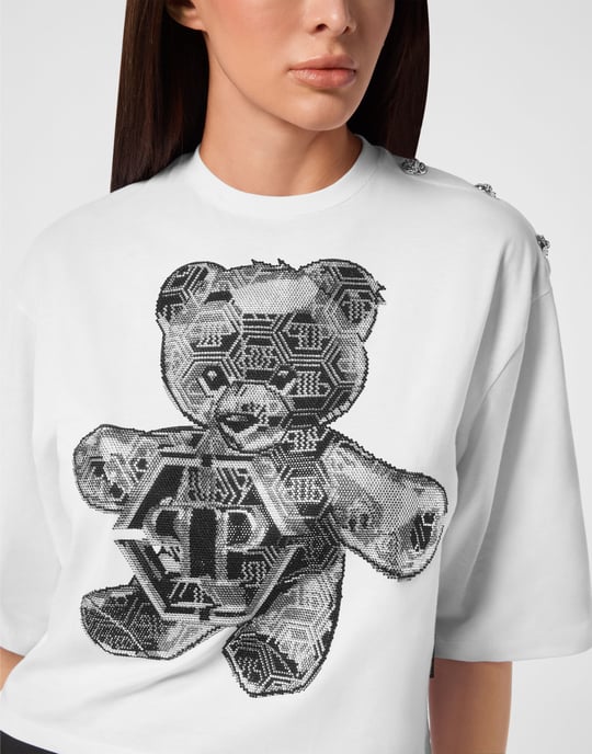 T-Shirt Rundhalsausschnitt Teddy - Image 3