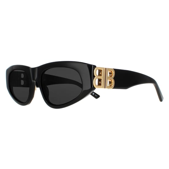 Balenciaga Oval Womens Schwarz Grau BB0095S - Image 3