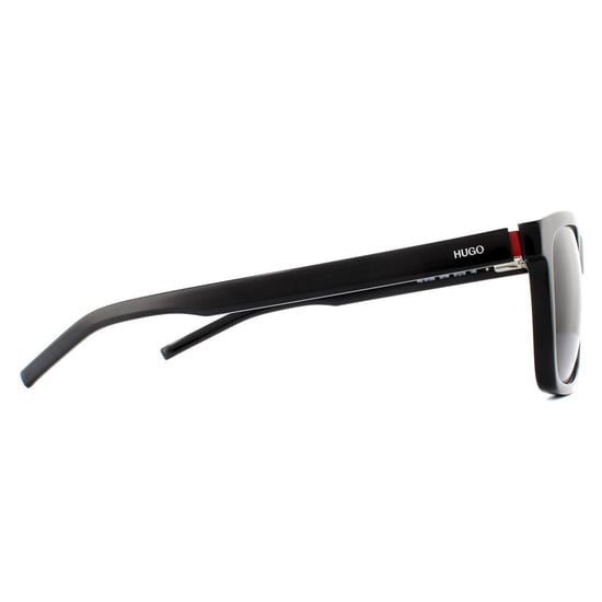 Hugo by Hugo Boss Rectangle Mens Schwarz Grau Sonnenbrille - Image 4