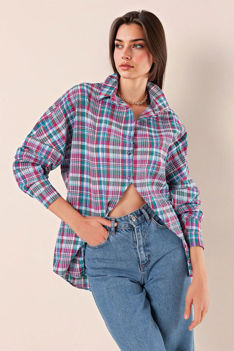 Oversized Popeline 2er-Pack Hemd - Image 4