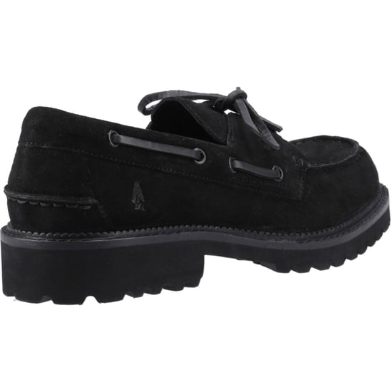 Hush Puppies Geri Wildleder Damen Schwarz Slipper - Image 2