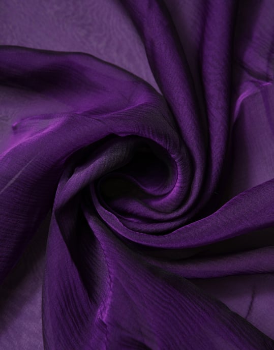 Seidenschal Lila Accessoire - Image 3