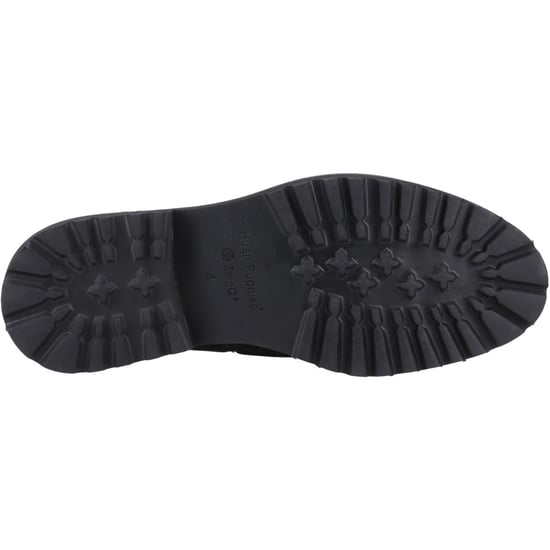 Hush Puppies Geri Wildleder Damen Schwarz Slipper - Image 3