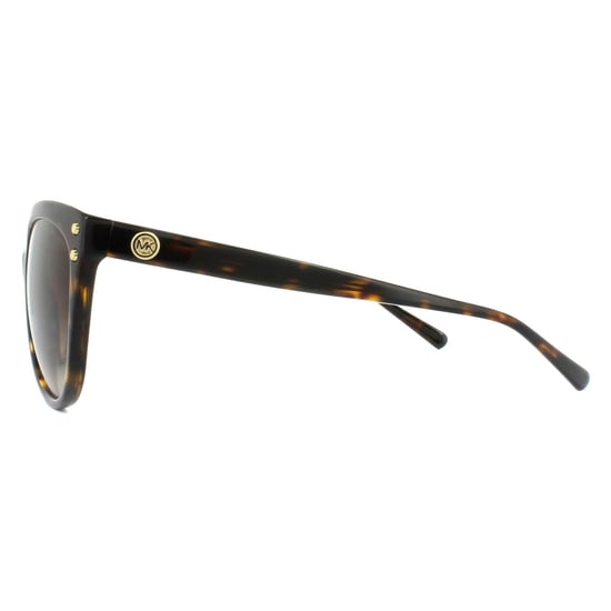 Michael Kors Cat Eye Womens Dark Havana Brown Gradient Lunettes de soleil - Image 3