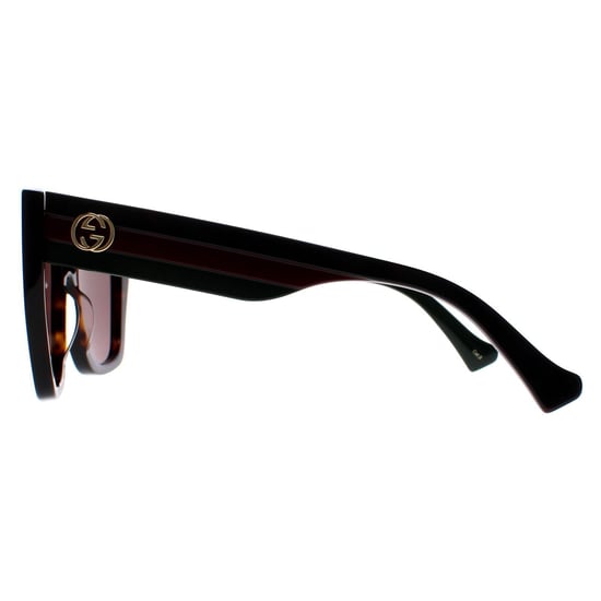 Gucci Square Damen Havana Braun GG1300S - Image 3
