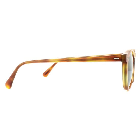 Oliver Peoples Runde Herren Semi Matt Havanna Indigo Photochromic Sonnenbrille - Image 4