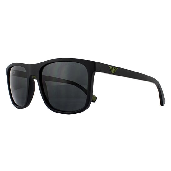 Emporio Armani Sonnenbrille EA4129 504287 Matt Schwarz Grau Gradient - Image 2