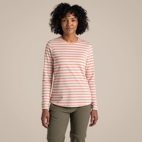 Craghoppers - "Akona" T-Shirt für Damen, Nosilife, Langärmlig (Ton) - Image 4