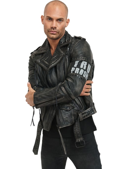 True Prodigy Lederjacke Dwayne - Image 1