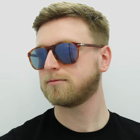 Persol Sonnenbrille 9649 96/56 Terria di Siena Schildkröte Blau - Image 5