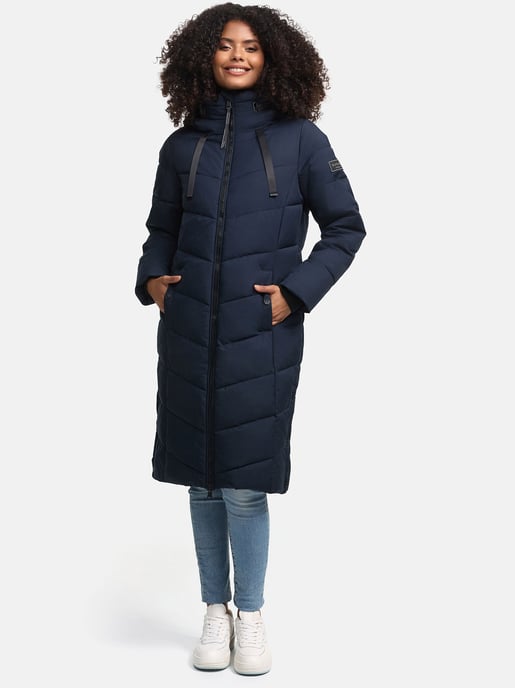 Navahoo Schmatzibär Damen Winter Steppmantel – warm & elegant - Image 6