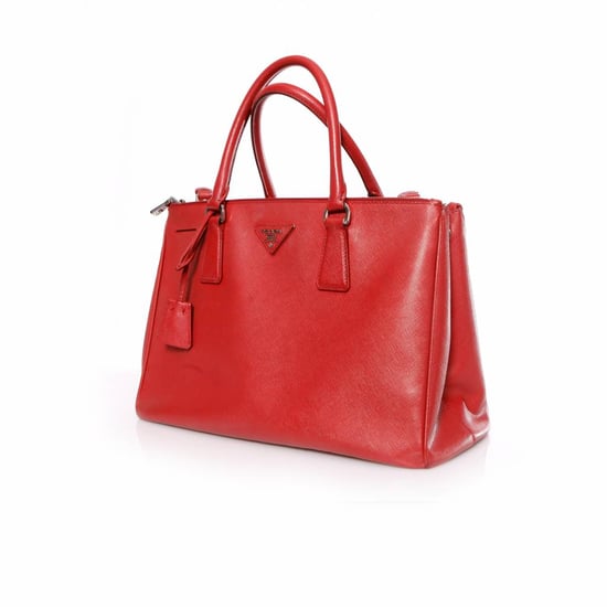 Prada Galleria Tote Bag aus rotem Saffiano-Leder. - Image 2