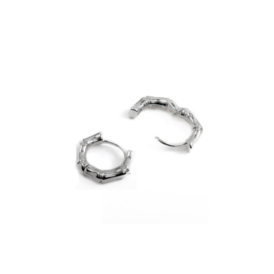 Luxenter Rhodium plattierte Brillant Zirkonia Ohrringe - Layen - Image 5