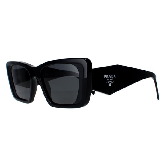 Prada Rectangle Womens Schwarz Dunkelgrau PR08YS - Image 2