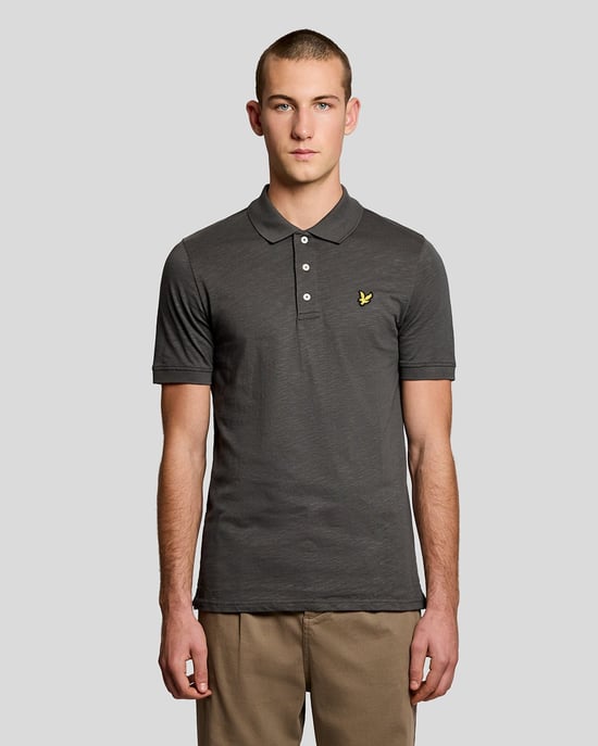 Feines Baumwoll-Slub-Poloshirt - Image 1