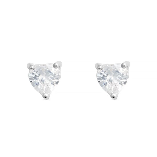 Luxenter, eqoyi Ohrringe aus 925er Sterlingsilber und rhodiniertem, glänzendem Zirkoniumdioxid - Image 1