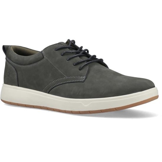 Hush Puppies Bowen Leder Herren Schnürschuhe Dunkelkhaki - Image 1