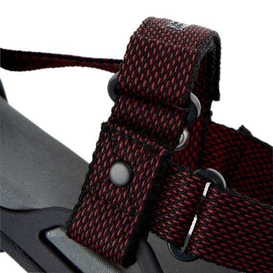 Craghoppers Herren Locke Sandalen (Dunkelgrau/Pompejanisch Rot) - Image 6