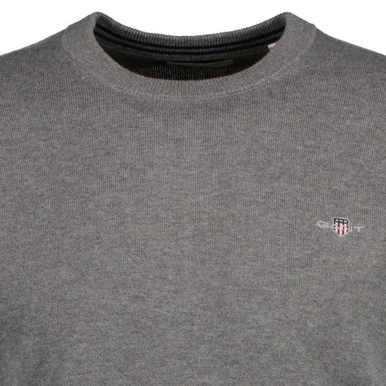 Gant Classic Cotton C-Neck Strickpullover - Image 3