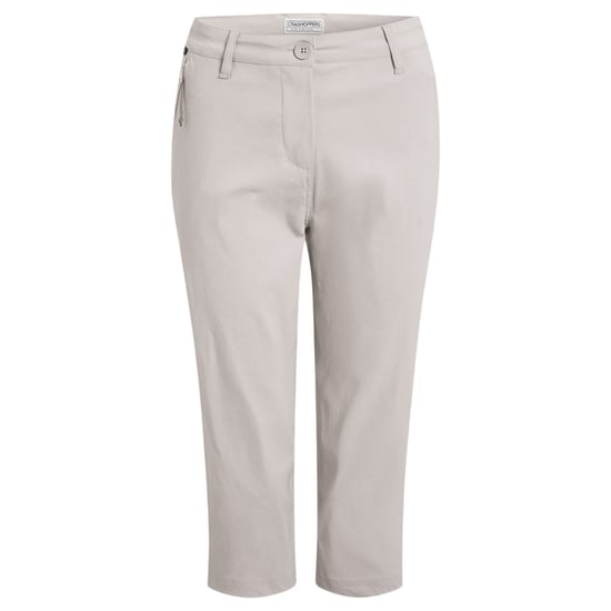 Craghoppers - "Kiwi Pro III" Caprihose für Damen (Auster-Grau) - Image 2