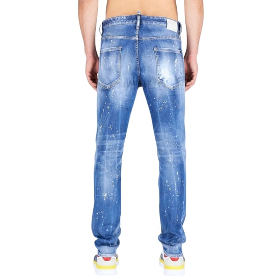 Dsquared2 - Cool Guy Jean - Verstärkte, Zerrissene Blaue Jeans - Image 2