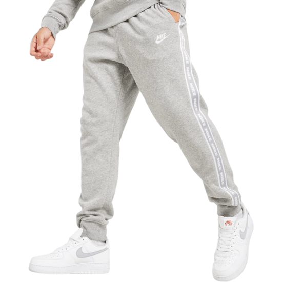 Nike Aries Club Tape Mens Joggers In Grey - Image 1