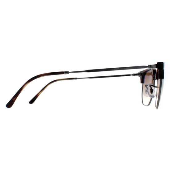 Ray-Ban Square Unisex Havanna Braun Gradient RB4416 Neu Clubmaster - Image 4