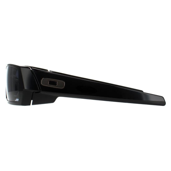 Oakley Wrap Herren Polierte Schwarz-Grau Sonnenbrille - Image 3