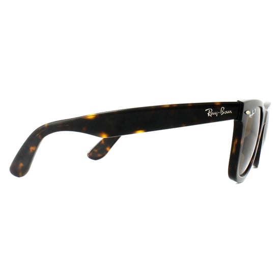 Ray-Ban Rectangle Unisexe Tortoise Brown Polarise Lunettes de soleil - Image 4